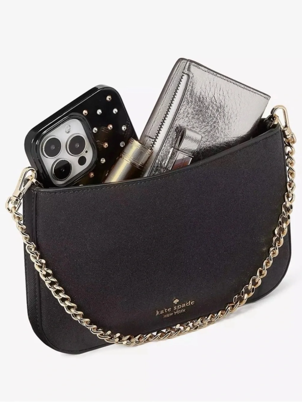 Kate Spade Kenzie Glitter Lilly Pochette